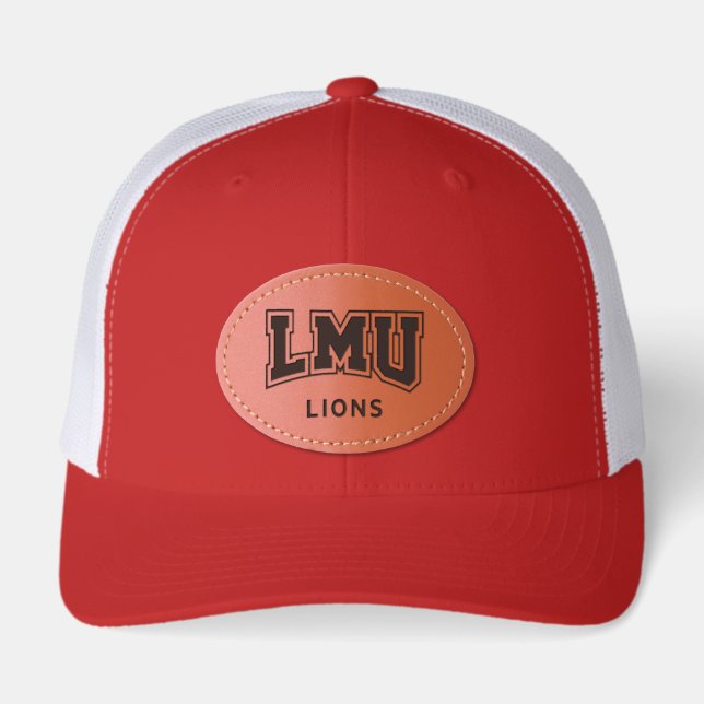 LMU | Lions Leather Patch Hat (Front)