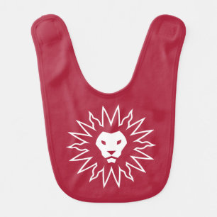 LMU Lions Logo Baby Bib