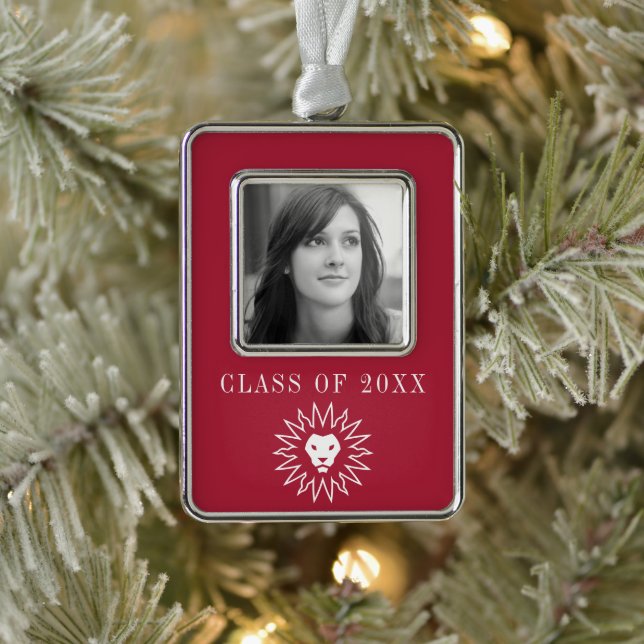 LMU Lions Logo Christmas Ornament (Tree)