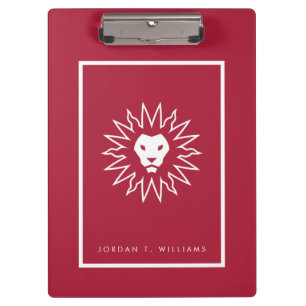 LMU Lions Logo Clipboard