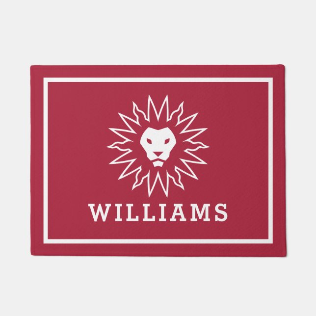 LMU Lions Logo Doormat (Front)