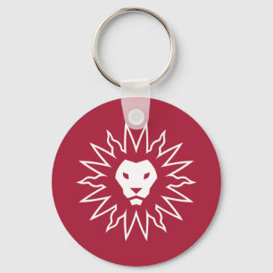 LMU Lions Logo Keychain