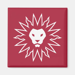 LMU Lions Logo Magnet