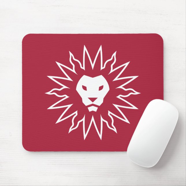 LMU Lions Logo Mouse Pad (With Mouse)