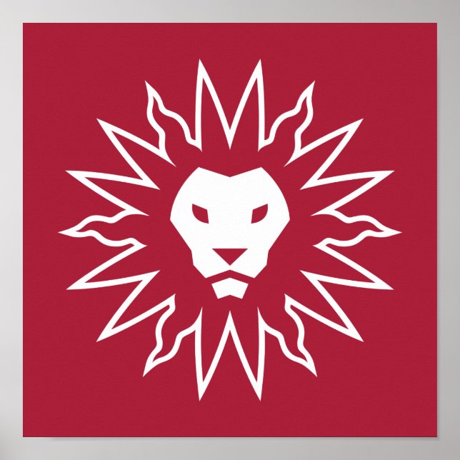 LMU Lions Logo Poster (Front)