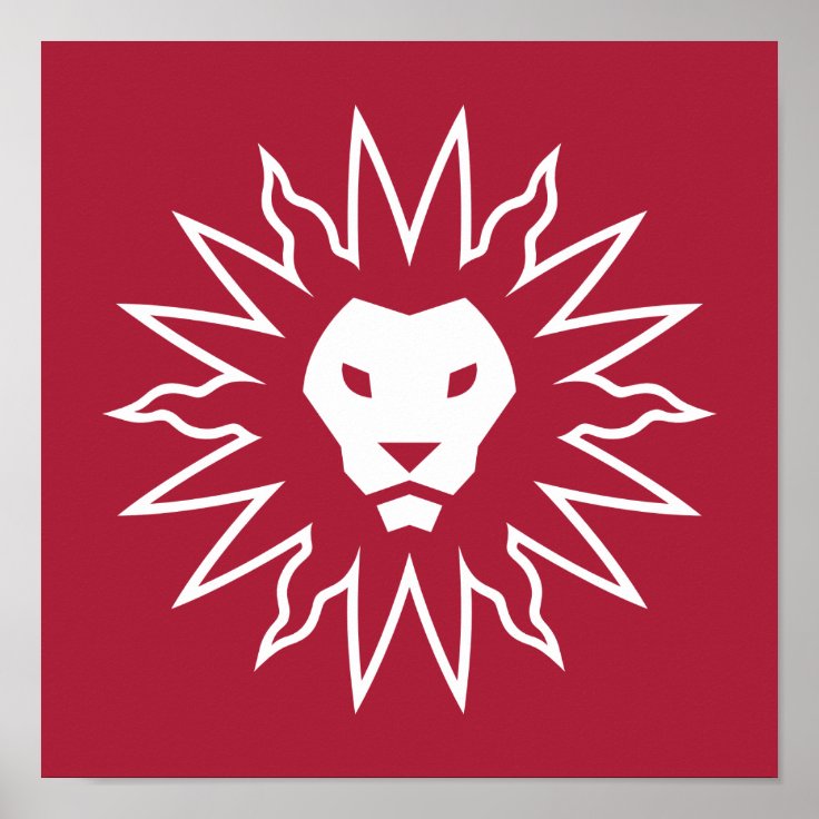 LMU Lions Logo Poster | Zazzle