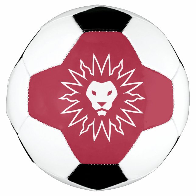 LMU Lions Logo Soccer Ball (Front)