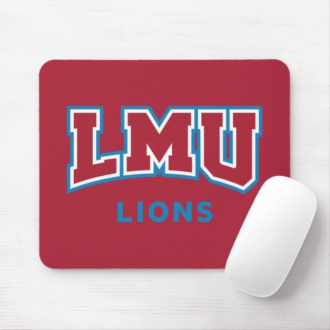 LMU Lions Mouse Pad (With Mouse)