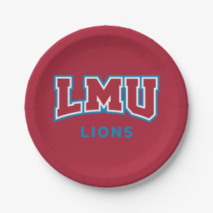 LMU Lions Paper Plates