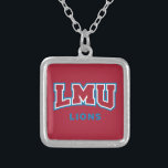 LMU Lions Silver Plated Necklace<br><div class="desc">Check out these Loyola Marymount University designs! Show off your LMU pride with these new University products. These make the perfect gifts for the LMU student, alumni, family, friend or fan in your life. All of these Zazzle products are customizable with your name, class year, or club.</div>
