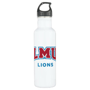LMU Lions Stainless Steel Water Bottle