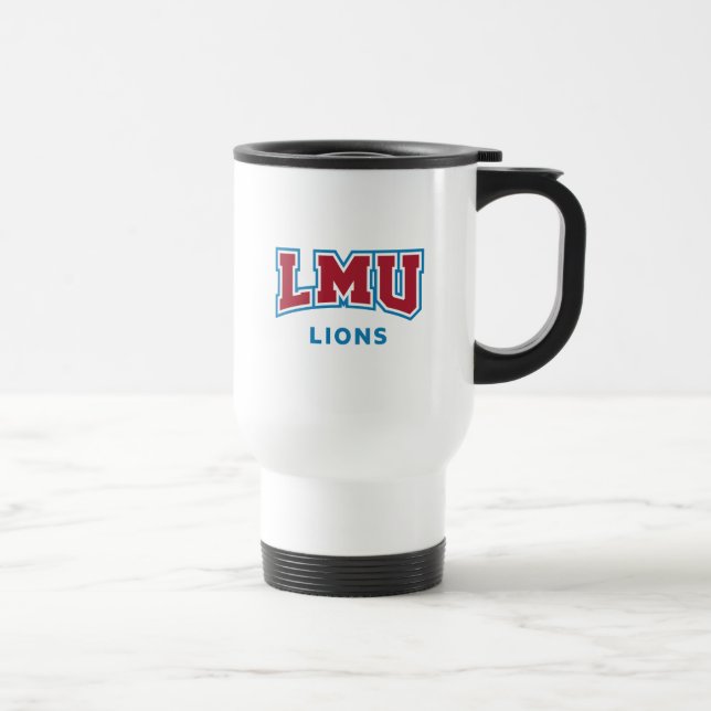 LMU Lions Travel Mug (Right)