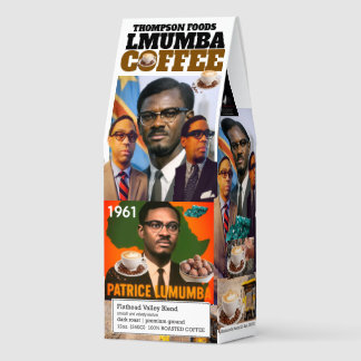 LMUMBA Roasted Coffee, 12oz Bag, Dark Roast, Flath Coffee