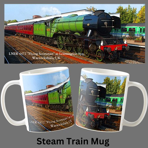 LNER 4472 Flying Scotsman Steam Train Engine Coffee Mug
