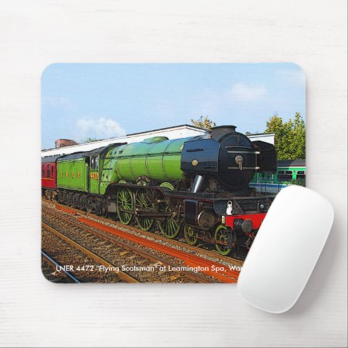 LNER 4472 Flying Scotsman Steam Train Engine Mouse Pad