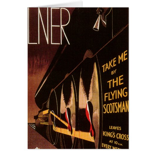 LNER Flying Scotsman Cards (Front)