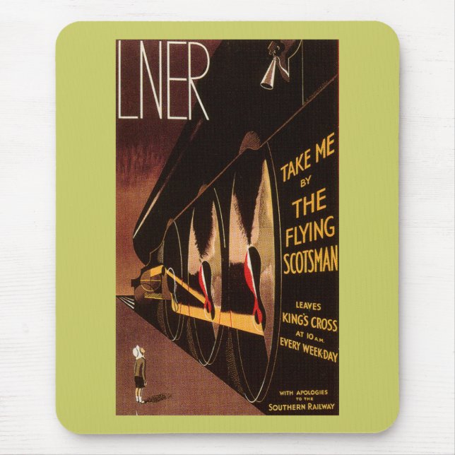 LNER Flying Scotsman Mouse Pad (Front)