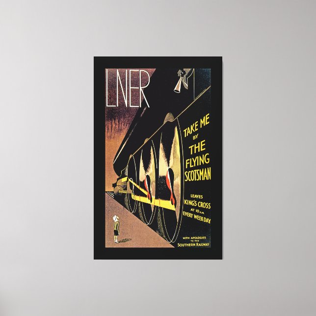 LNER ~ The Flying Scotsman Canvas Print (Front)