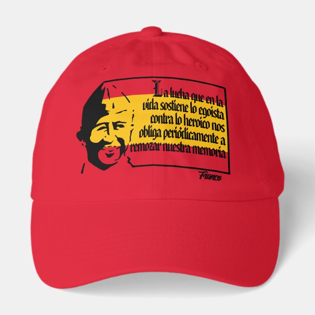 LO EGOISTA CONTRA LO HEROICO HAT (Front)