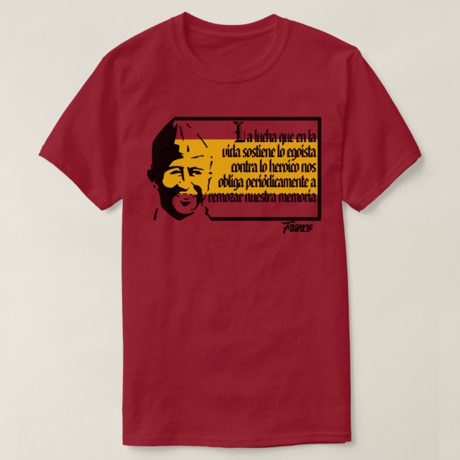 LO EGOISTA CONTRA LO HEROICO T-Shirt (Design Front)