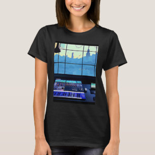 Lo fi hip hop chillhop chill beats aesthetics 100 T-Shirt