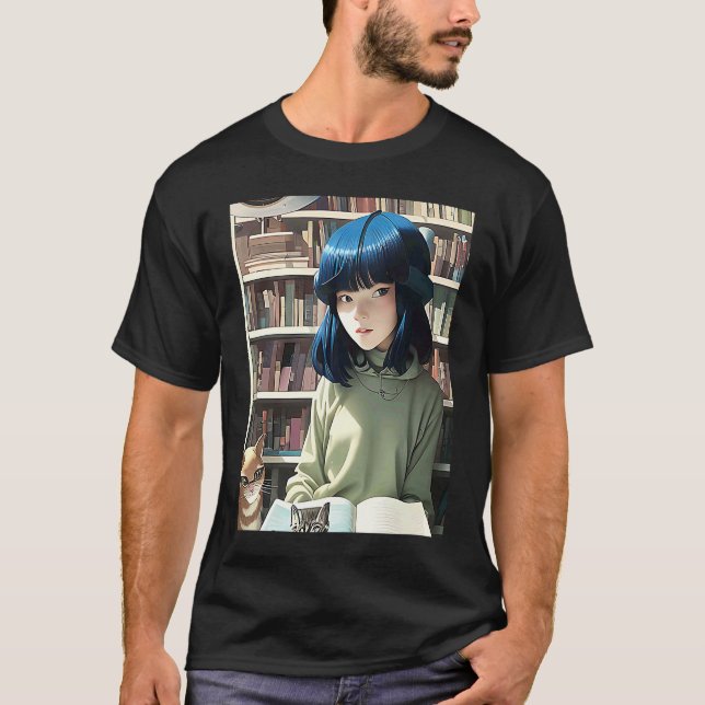 Lo fi hip hop chillhop chill beats aesthetics  176 T-Shirt (Front)