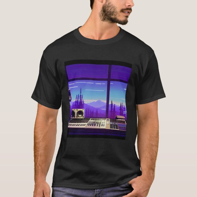 Lo fi hip hop chillhop chill beats aesthetics  22 T-Shirt (Front)