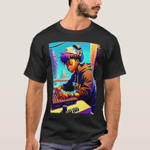 Lo fi hip hop chillhop chill beats aesthetics 25 T-Shirt