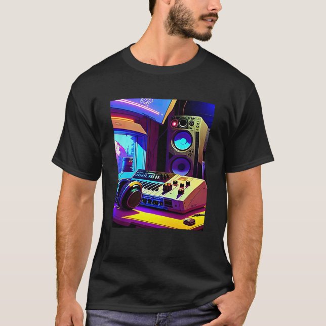 Lo fi hip hop chillhop chill beats aesthetics  27 T-Shirt (Front)