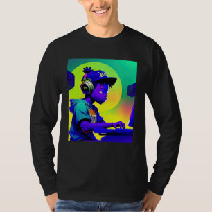 Lo fi hip hop chillhop chill beats aesthetics 2 T-Shirt