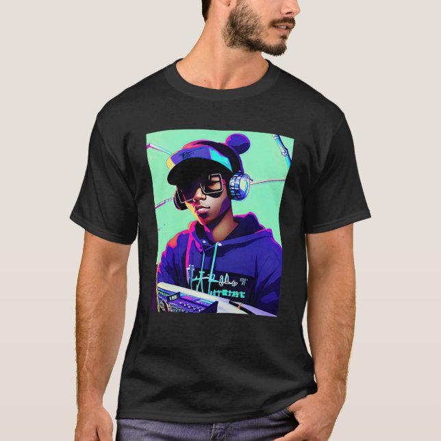 Lo fi hip hop chillhop chill beats aesthetics  2 T-Shirt (Front)