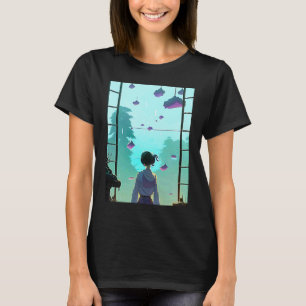 Lo fi hip hop chillhop chill beats aesthetics  3 T-Shirt