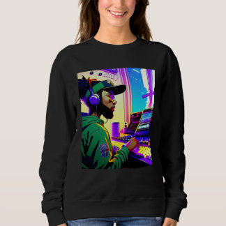 Lo fi hip hop chillhop chill beats aesthetics 5 sweatshirt