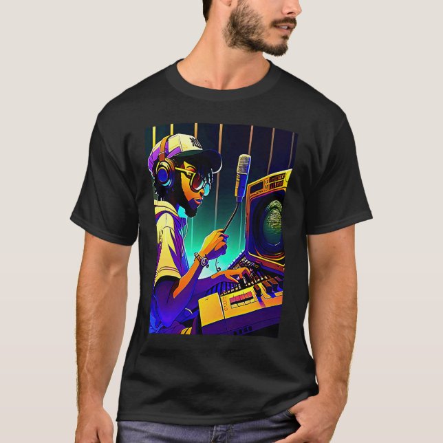 Lo fi hip hop chillhop chill beats aesthetics  81 T-Shirt (Front)