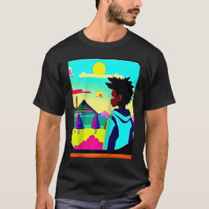 Lo fi hip hop chillhop chill beats lofi aesthetics T-Shirt