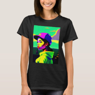 Lo fi hip hop chillhop chill beats lofi aesthetics T-Shirt