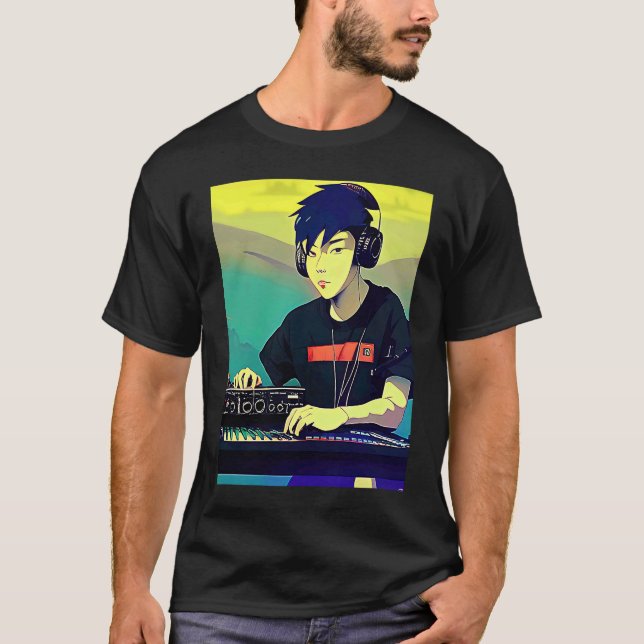 Lo fi hip hop chillhop chill beats studio aestheti T-Shirt