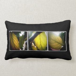 Lo-fi instagram leaves pillow