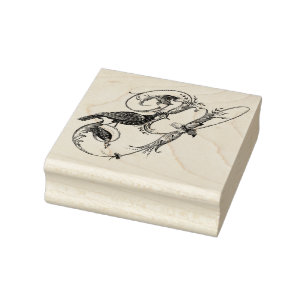 Lo Liolli Bird Wooden Stamp