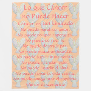 Lo que Cáncer no Puede Hacer Angel Chemo Blanket