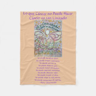 Lo que cáncer no Puede Hacer Angel Chemo Blankets