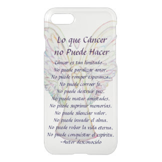 Lo que Cáncer no Puede Hacer Custom iPhone 7 Case