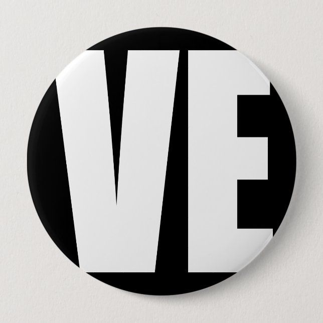(LO)VE PINBACK BUTTON (Front)