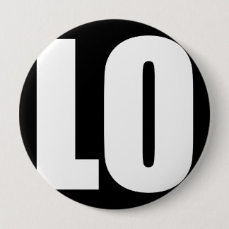 LO(VE) PINBACK BUTTON