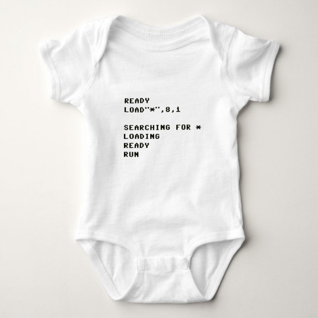 LOAD C64 BABY BODYSUIT (Front)