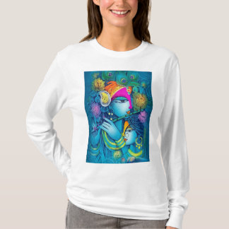 Load Krishna design t-shirt