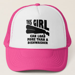 Load More Than A Dishwasher Funny Ball Cap Hat
