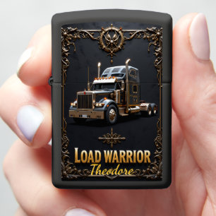 Load Warrior Ornate Framed Trucker Zippo Lighter