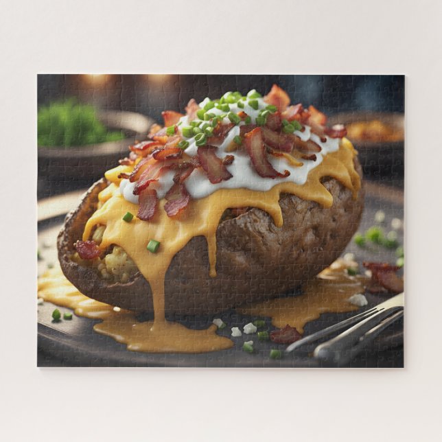 Loaded Baked Potato Jigsaw Puzzle (Horizontal)