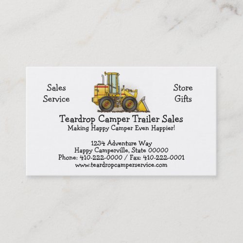 Loader Business Card